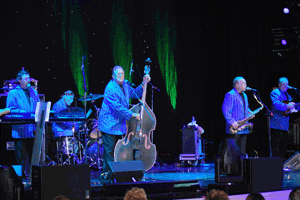 Bill Haley's Original Comets on stage. Concerts at Sea Cruise 2009